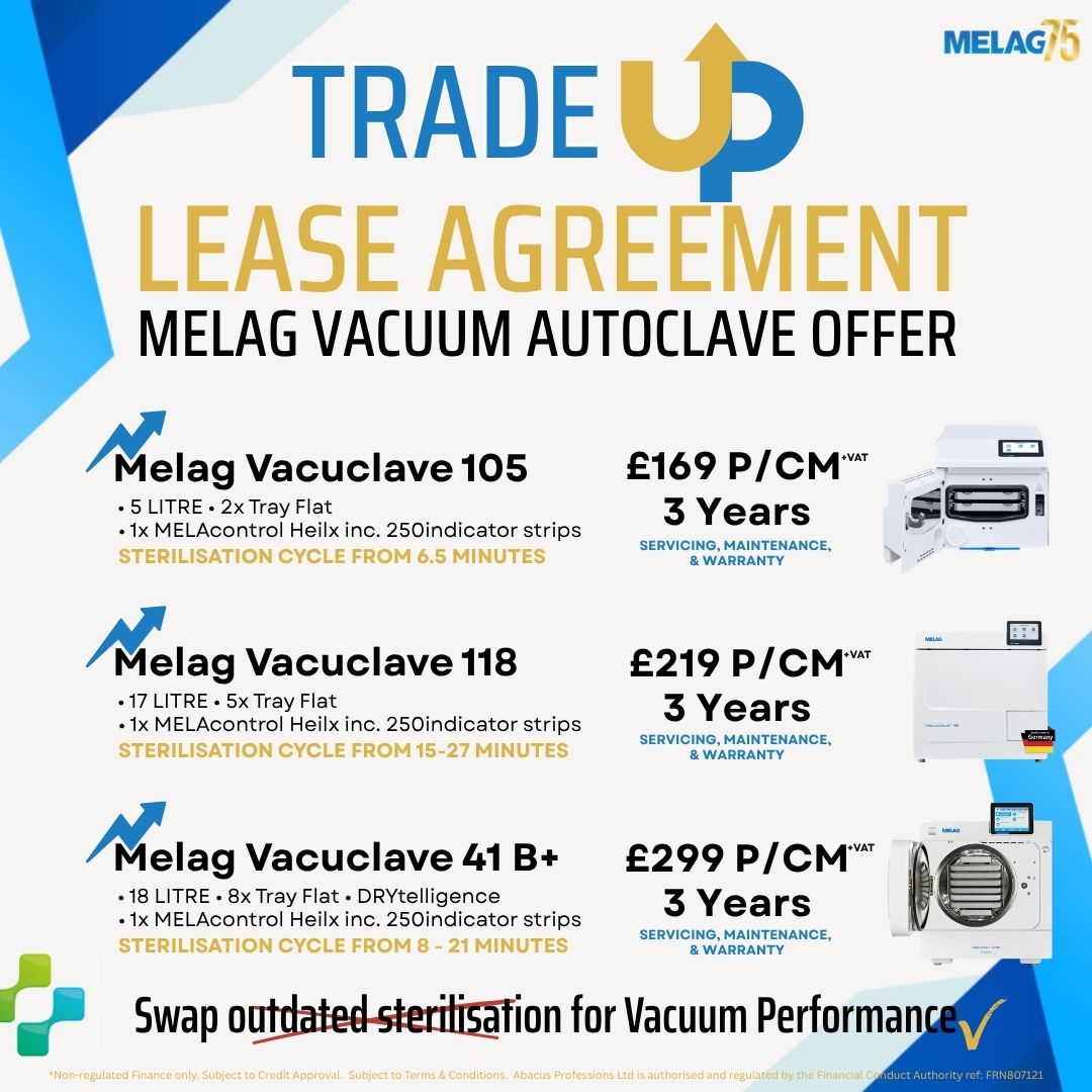 MELAG Trade UP Lease Agreement Offer