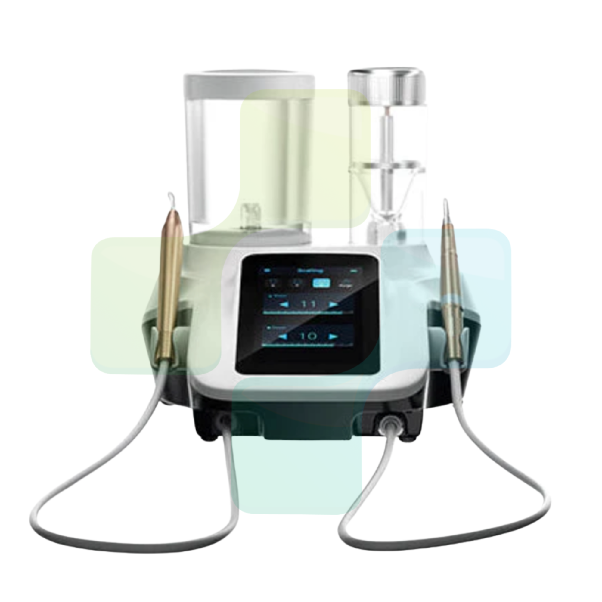 Woodpecker PT-B Air Polisher and Ultrasonic Dental Scaler & Cart (Optional)