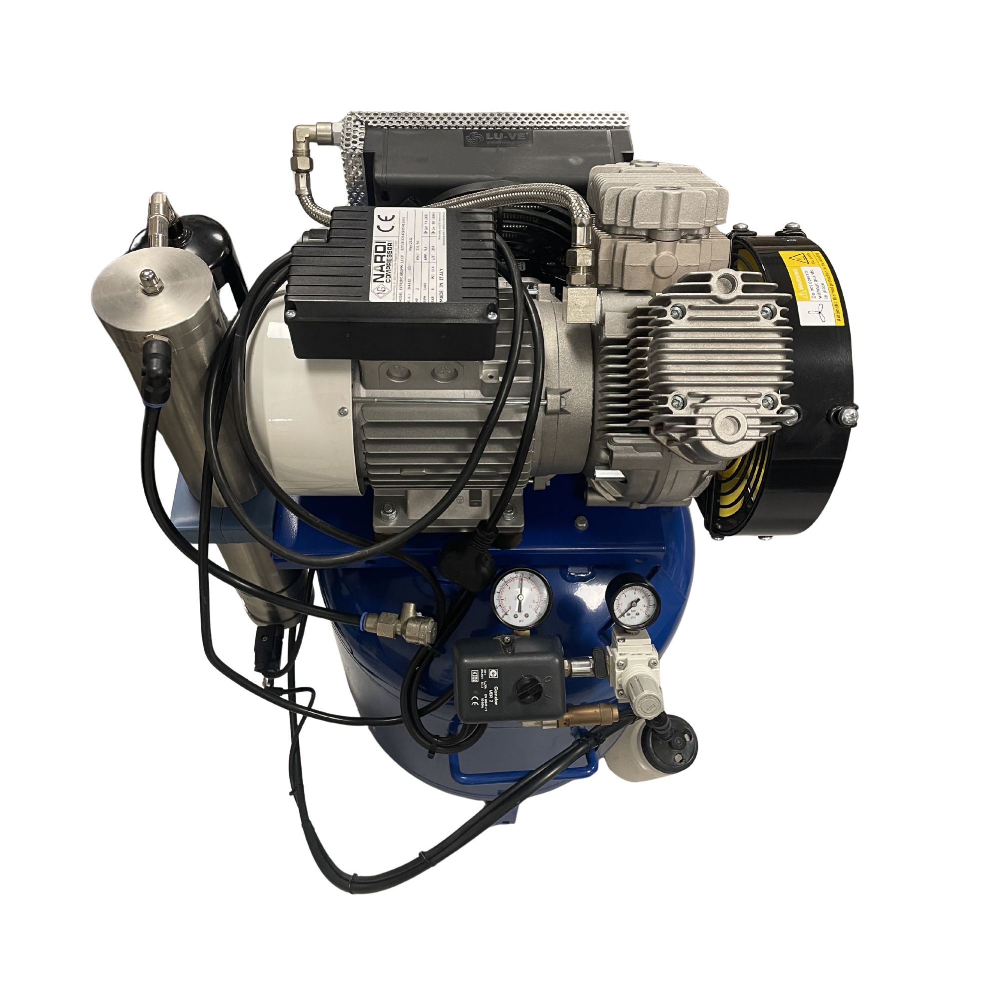 Reconditioned Bambi VT200D Oil Free Compressor with Dryer