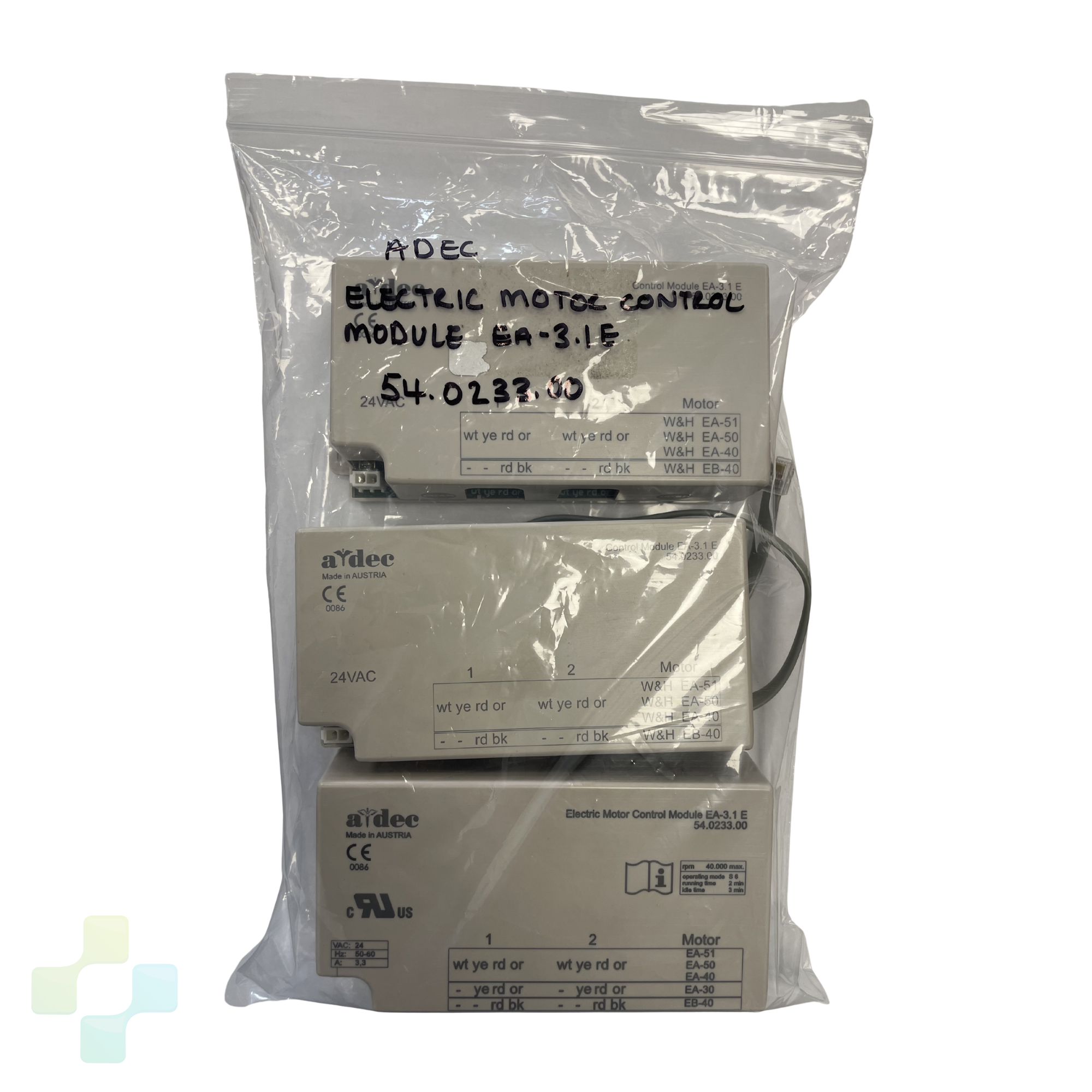 Used - Adec Electric Motor Control Module EA-3.1E 54.0233.00