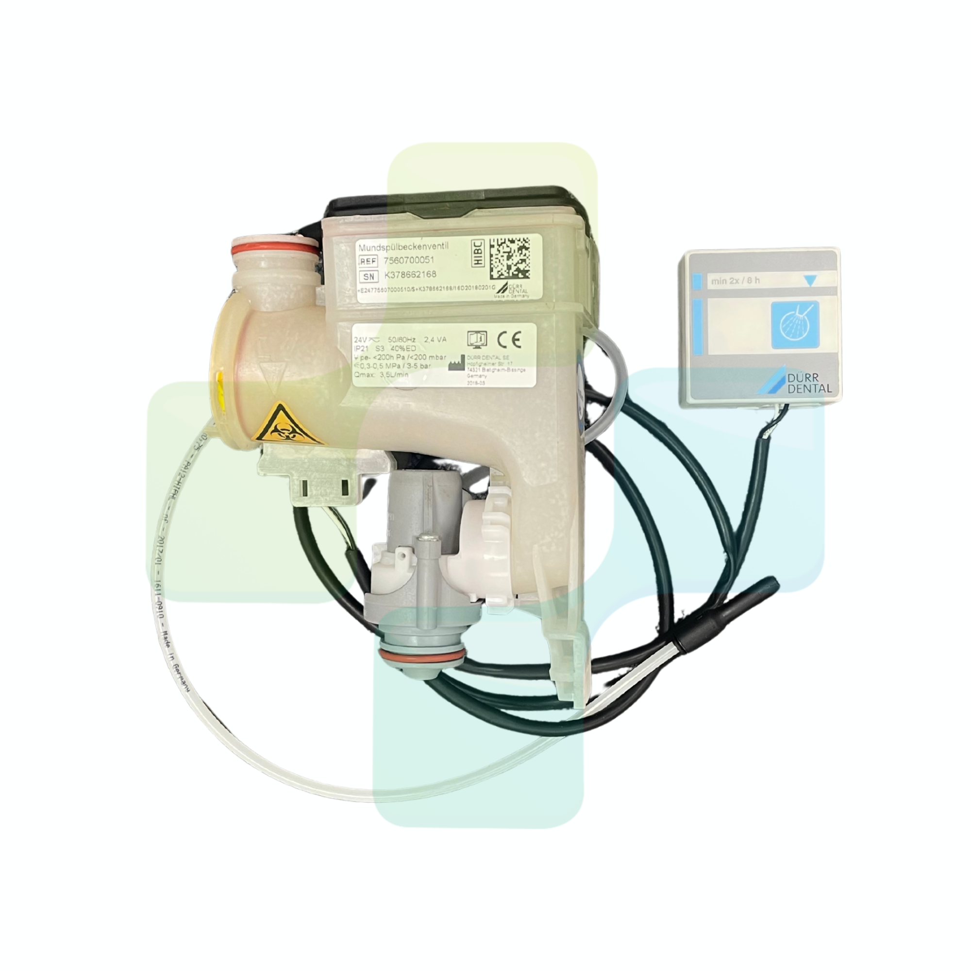 Durr Spittoon Valve 3