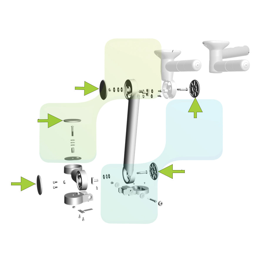 BLACKDOWN DENTAL - A-dec 511 Knuckle Cover Surf 4