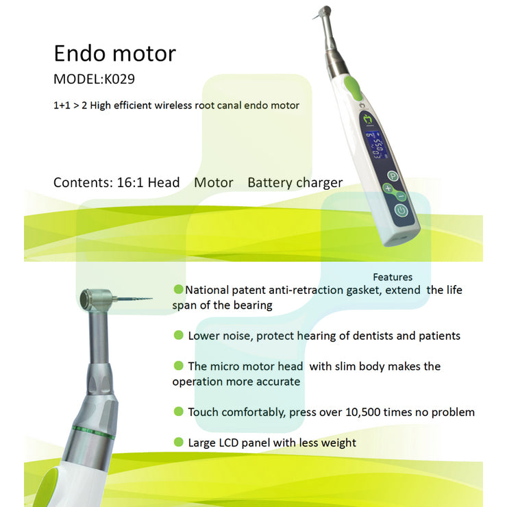 BLACKDOWN DENTAL - Apple Dental LED Endo Motor Cordless Handpiece