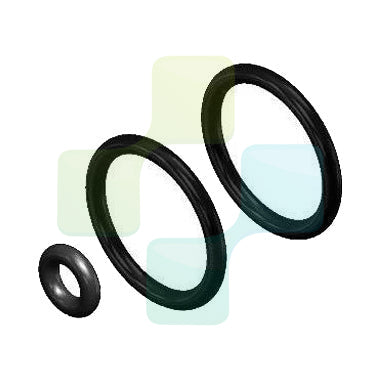 BLACKDOWN DENTAL - DCI 4736 O-Ring Set to fit W&H Roto Quick High Speed Coupling (3 Piece)