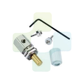 BLACKDOWN DENTAL - DCI 7052 Hex Body Water Flow Adjustment Needle Valve