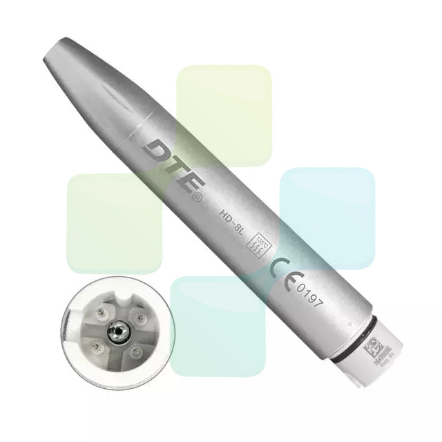 Woodpecker DTE Piezo Scaler LED Handpiece – Ultrasonic Dental Scaler W/ Tips, Satelec ACTEON Type