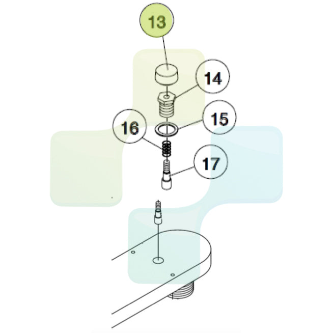 BLACKDOWN DENTAL - Belmont Voyager Lock Pin Nut Cap