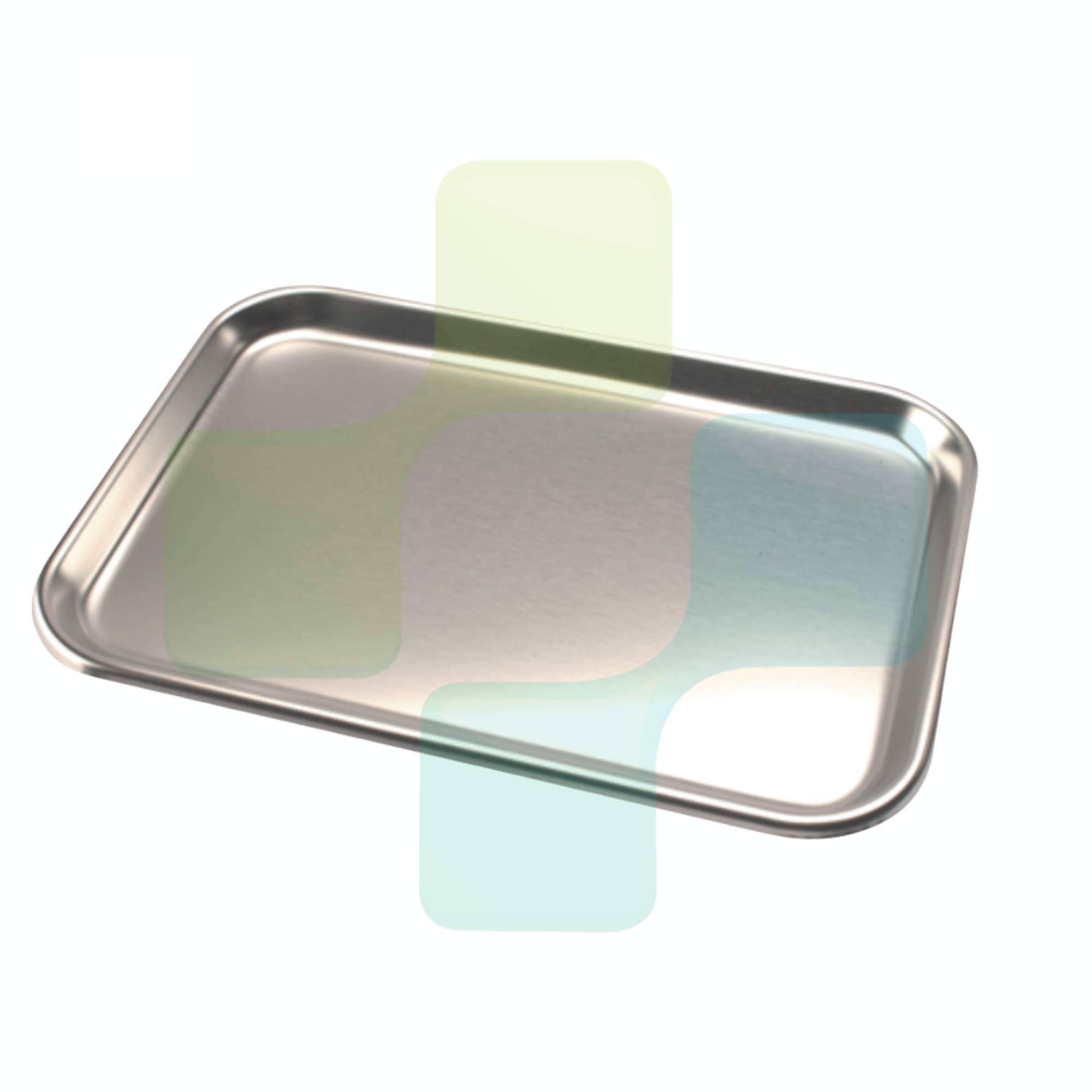 DCI 8013 Universal Stainless Steel Instrument Tray 9-3/4" x 13-1/2