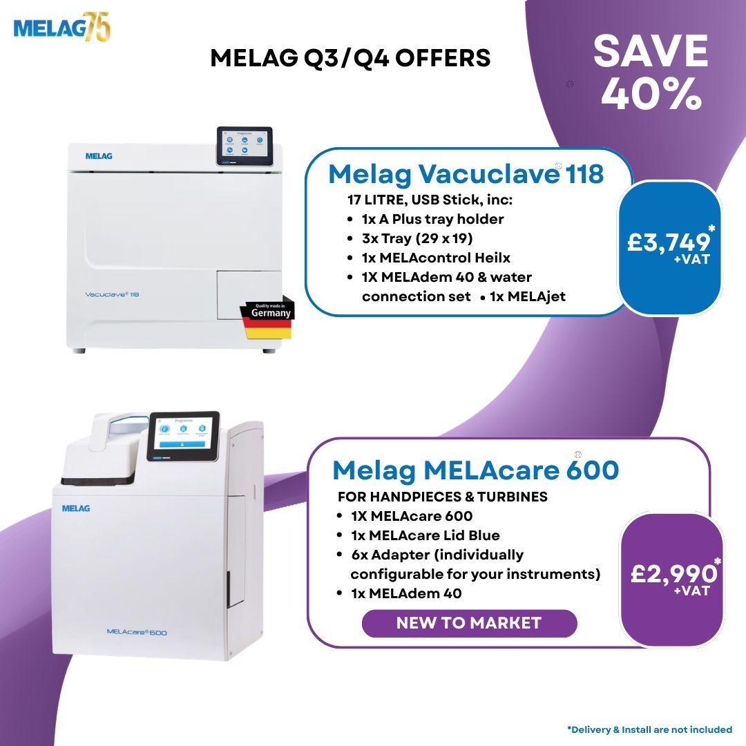 Q3/4 MELAG Autoclave Deals