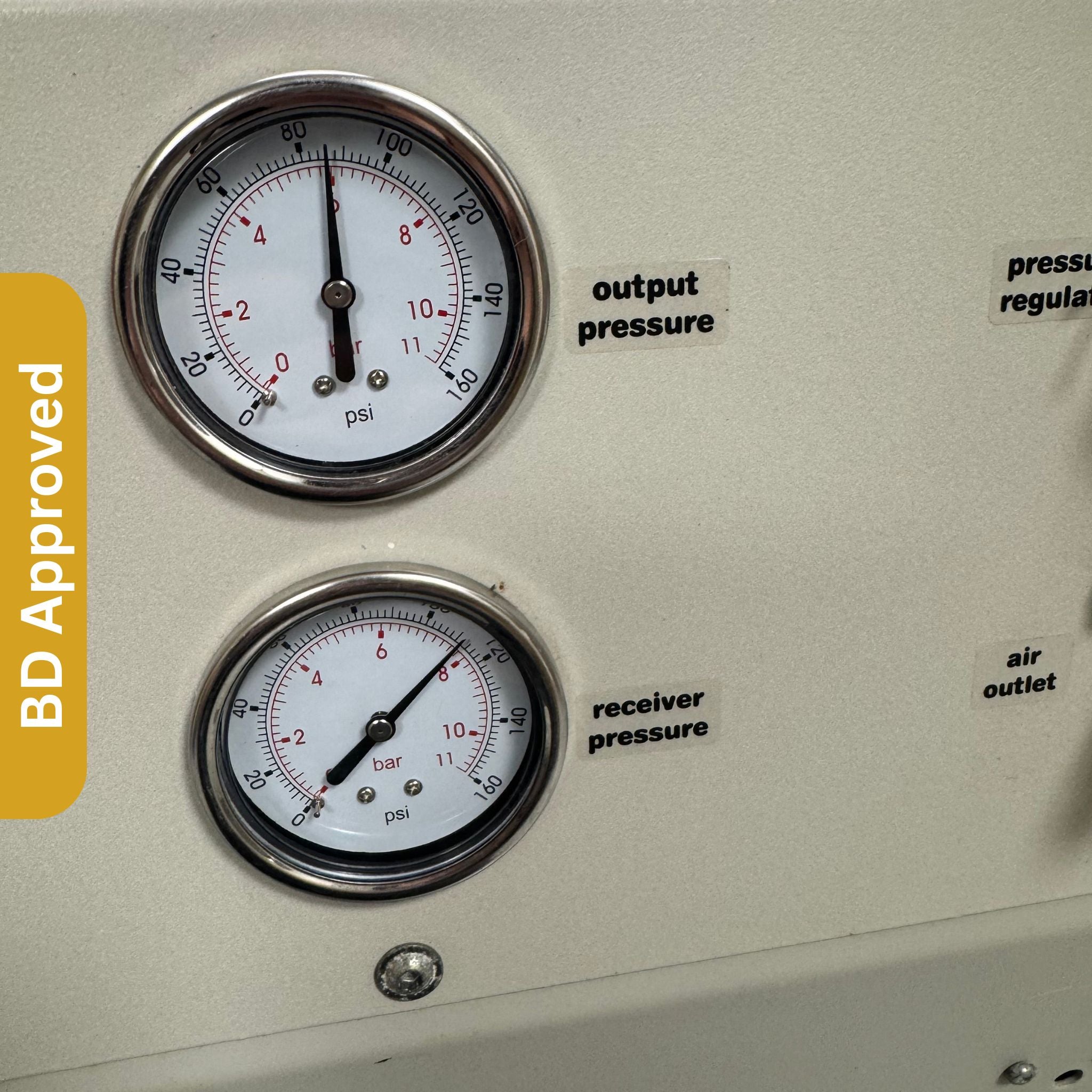 Blackdown Dental - BAMBI Oil-Free VTS150D Silent Air Compressor (23 Litres, 1.5 HP) - Used