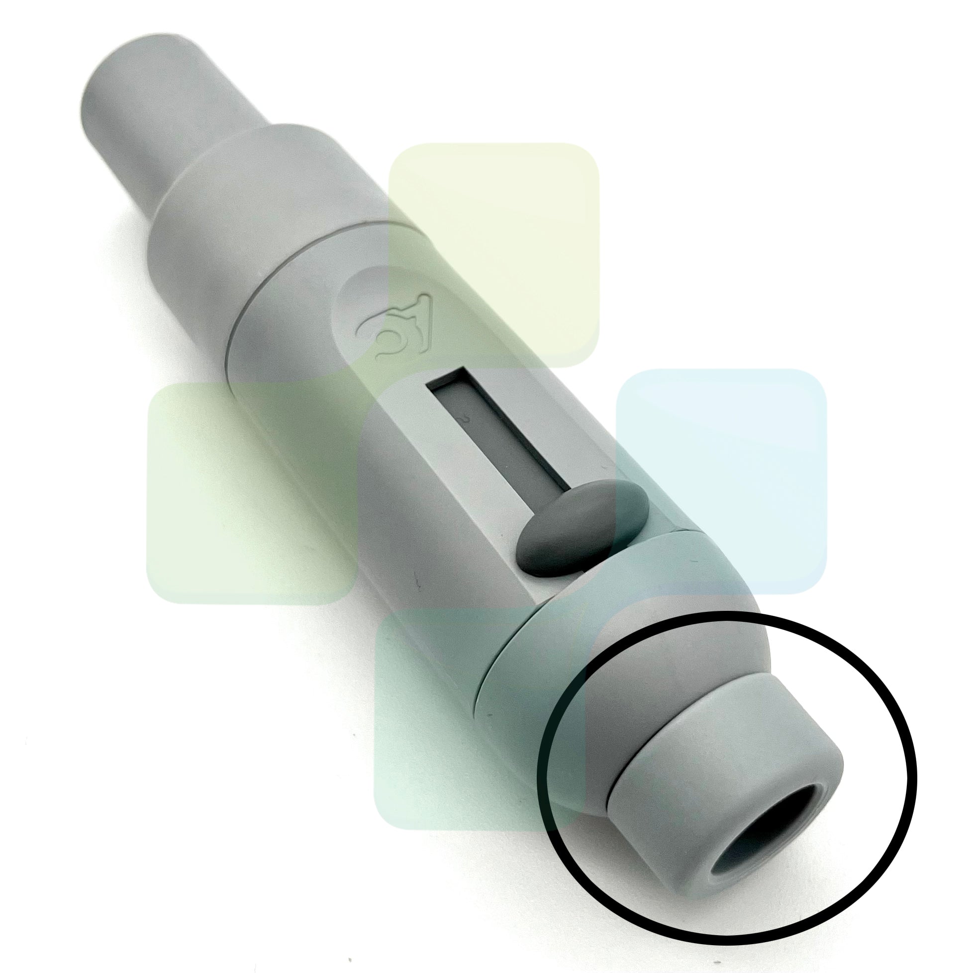BLACKDOWN DENTAL -  Cattani Reducing Suction Handpiece Tip Adaptor from 16mm to 11mm