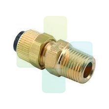 BLACKDOWN DENTAL -  DCI 0053 1/4” Poly Tubing Connector x 1/8” MPT Thread