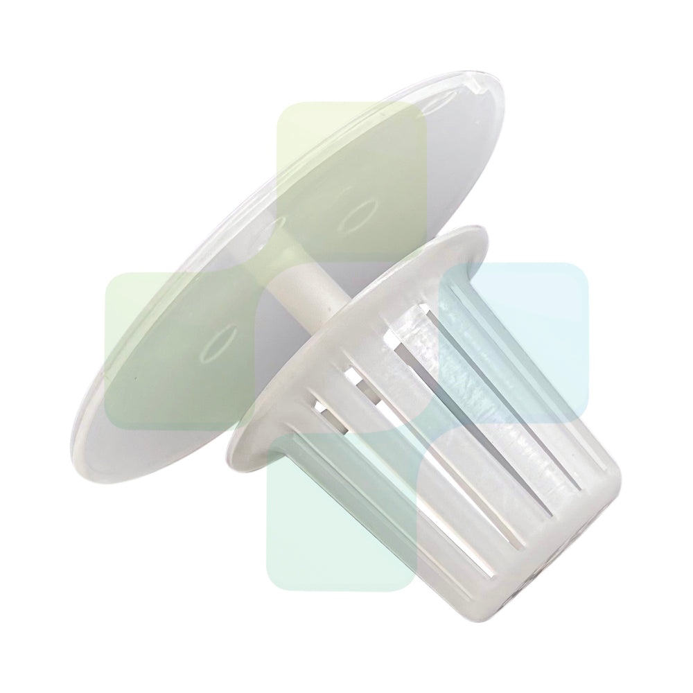 DCI 5314 White Cuspidor Screen Filter 1 5/8