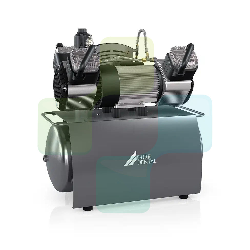 BLACKDOWN DENTAL -  Durr Dental Trio Oil Free 50L Dental Compressor with Membrane Dryer (3 Surgeries)