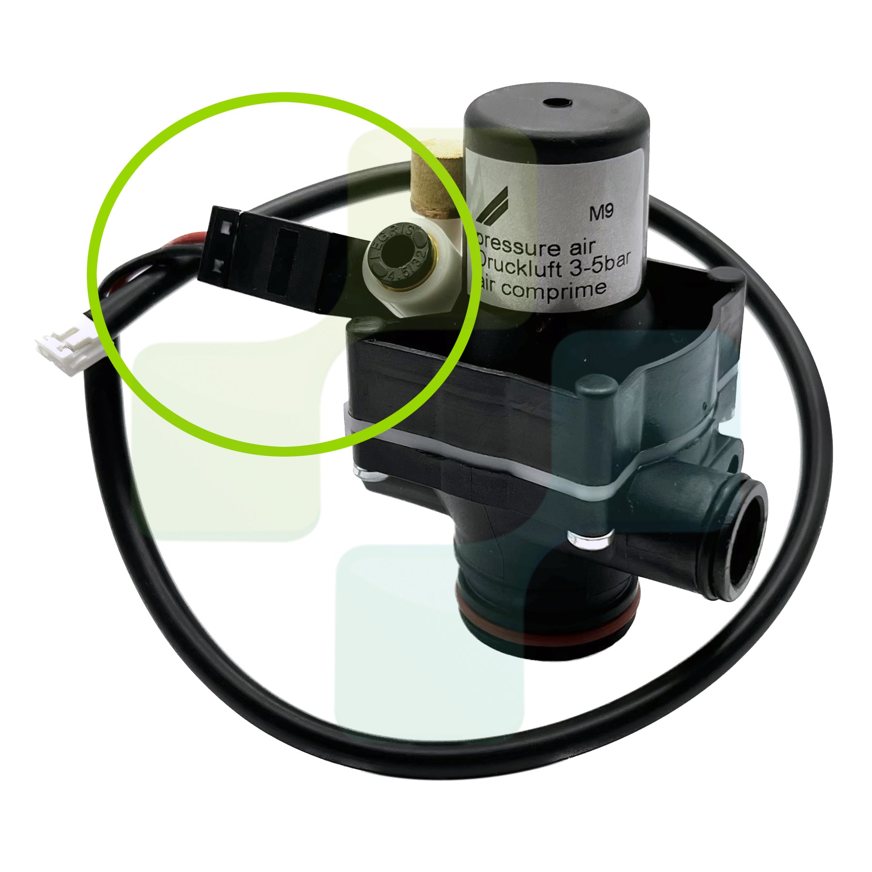 BLACKDOWN DENTAL - Durr Spittoon Valve 2 Solenoid Valve (for black valve)